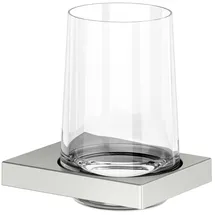 Keuco Edition 11 Glashalter, Echt-Kristallglas, 11150069000, Farbe: Edelstahl-finish