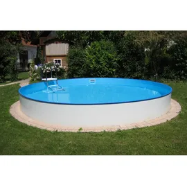 SUMMER FUN Stahlwandpool rund Exklusiv 400 x 120 cm