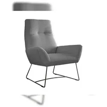 KAWOLA Sessel BISA Cord grau