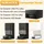 RUKHOOL L40s Pro Ultra Zubehör für Dreame X50 Ultra Complete/ L40s Pro Ultra Ersatzteile 2 Hauptbürsten 4 Stau...