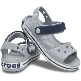 Crocs Kids Crocband Sandalen Light Grey/Navy 19,5