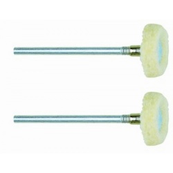 PROXXON 28803 Filzpolierstift, Form Rad - 2 Stück/Packung