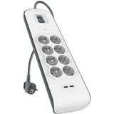 Belkin Steckdosenleiste 2 m Weiß 8 St.