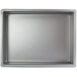 PME Legend PME OBL11153 Längliche Aluminium-Backform, Silver, 27,9 x 38,1 x 7.6 cm