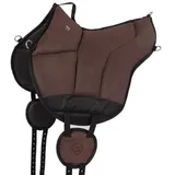 Equinate Reitpad Toledo aus Mikrofaser Braun