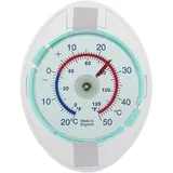 Brannan Außenfensterthermometer – Lesen Sie die Außentemperatur von innen einfach mit diesem präzisen Fensterthermometer zum Aufkleben