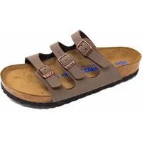 Birkenstock Florida Pantolette in Braun - mokka - Größe: 40 EU