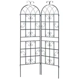 [casa.pro] Rankgitter Barrea 2er Set 180x50 cm