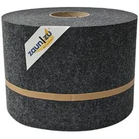 zaunzu® Sichtschutzstreifen 35 m Anthrazit Vlies