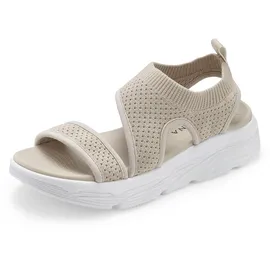 LASCANA Sandale Damen Beige 40