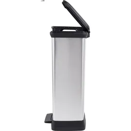 Curver Decobin Duo 23 l Silber