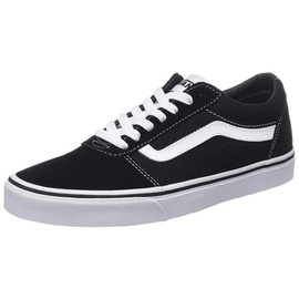 VANS Ward Low Suede/Canvas black/white 44