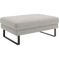 Schöner Wohnen Hockerbank "Spin", grau (hellgrau), B:109cm H:44cm T:74cm,