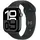 Apple Watch Series 10 GPS + Cellular 46 mm Aluminiumgehäuse diamantschwarz Sportarmband schwarz M/L