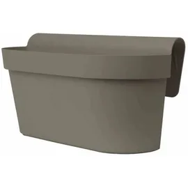 Euro3Plast Pflanzkasten Cassetta UP 50 cm taupe