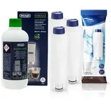 Set für Delonghi Aqualogis AL S002 3 Stk., EcoDecalc Entkalker 500ml 1 Stk