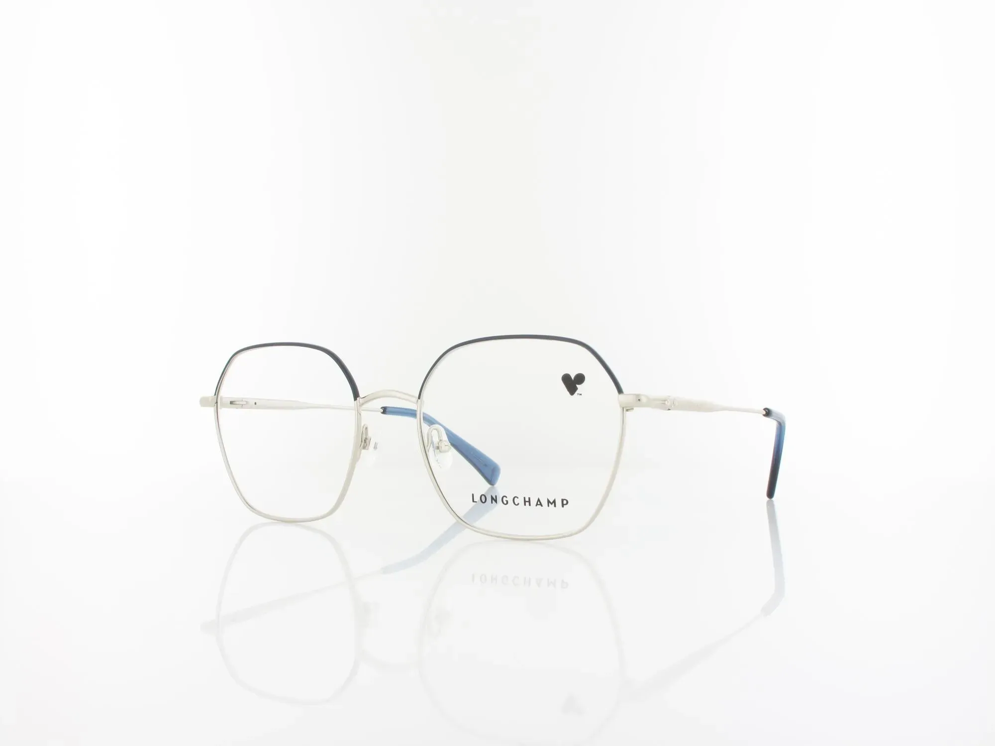 Longchamp LO2152 042 53 silver blue