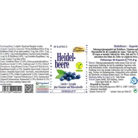 Heidelbeere Kapseln