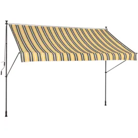 Konifera Klemmmarkise 250 x 150 cm Gelb/Grün