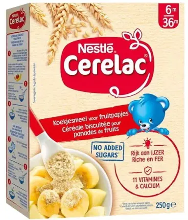 Nestle Cerelac Keksmüsli Für Obstpanaden 6+ Monate 250g