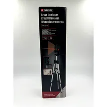 Parkside Kreuzlinienlaser PKLL 10 B3 mit Stativ, bis 10 m, Selbstnivellierend