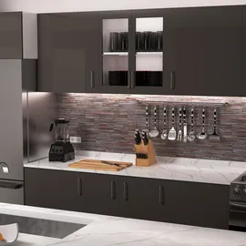 ledscom.de COB-LED Streifen JOR, 100.0cm, flach, weiß, 22,54W, je 1209lm, 2er Set, inkl. WLAN Controller