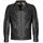 JCC Bikerjacke Schwarz XL