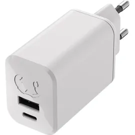 Fresh 'n Rebel Mini Charger USB-C+USB-A, GaN, 65W, Ice Grey (00220564)