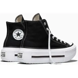 Converse Chuck Taylor All Star Lift Double Damen Schwarz/Weiß 39