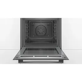 Bosch Herdset Bosch Backofen PYROLYSE + Beko Induktionskochfeld PowerBoost CombiZone autark 80cm