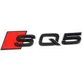 Audi SQ5 Schriftzug Schwarz Heckklappe 80A071804