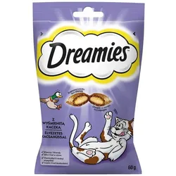 DREAMIES Leckerlis mit köstlicher Ente für Ihre Katze 60g