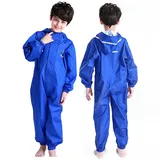 Kinder Regenponcho Kleinkind Regenmäntel Jungen Mädchen Wasserdichte Overall Einteilig Regenjacken Netter Cartoon Regenbekleidung Outdoor