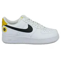 Nike Air Force 1 07 LV8 2 Unisex - White Black Dark Sulfur - 45 EU - 45 EU
