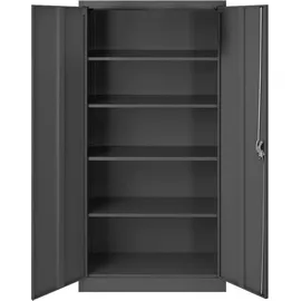 Jan Nowak C001H Aktenschrank 195 cm x 90 cm x 40 cm Anthrazit
