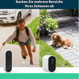 Arlo Home Security Starterset, Überwachungskamera/Türklingel Bundle