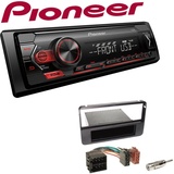 Pioneer 1-DIN Autoradio USB AUX Android Einbauset für Alfa Romeo 159 2005-2012