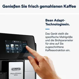 De'Longhi PrimaDonna Soul ECAM 612.55 SB Silber und Schwarz