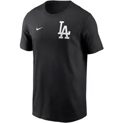 Nike Los Angeles Dodgers T-Shirt Herren in black, Größe L - schwarz