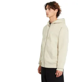 Volcom Single Stone Fleece Mit Durchgehendem Reißverschluss - Light Khaki - XL