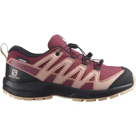 Salomon XA Pro V8 Cswp Wanderschuhe - Earth Red / Black / Almond Cream - EU 34