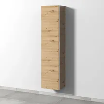 Sanipa 3way Hochschrank 40 x 170 x 34,5 cm Eiche Natural-Touch Spanplatte