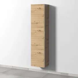 Sanipa 3way Hochschrank 40 x 170 x 34,5 cm Eiche Natural-Touch Spanplatte