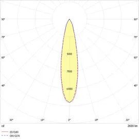 RIDI Homelight CIRQUA-L 1  weiß/Glas