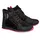 IXON Freaky Wp Motorradschuhe, schwarz-pink, Größe 37