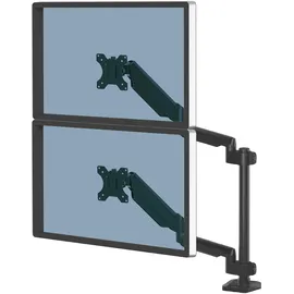 Fellowes Monitor Halterung für 2 Bildschirme übereinander bis je 32 Zoll Schwarz