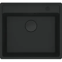 Franke Maris MRG 610-52 A Fragranit Black Matt - Black Collection Excenterbetätigung - Schwarz