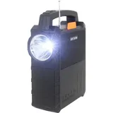 Tragbares Kraftwerk mit Solarpanel-Kit, integrierten Solargeneratoren für den Außenbereich, Taschenlampe, Solar-Powerbank, Camping-Stromversorgung