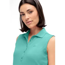 Maier Sports Ulrike sleeveless", Poloshirt ärmelloses Piqué-Shirt, atmungsaktiv und schnelltrocknend, Regular Fit