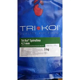 qdwq-us Tri Koi Spirulina - farbförderndes Qualitäts-Koifutter - 4,5 mm (10 kg)